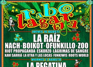 Rabolagartija Festival 2018 | Cartel, grupos, entradas, abonos, precios, horarios y ubicación