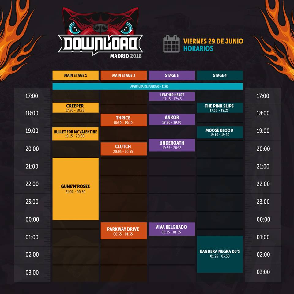 Download Festival Madrid 2018 | Cartel, entradas, abonos, entradas, horarios y más
