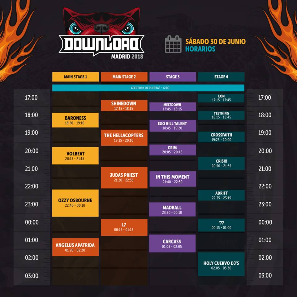Download Festival Madrid 2018 | Cartel, entradas, abonos, entradas, horarios y más