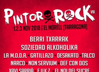 Festival Pintorrock 2018 | Cartel, grupos, entradas y horarios