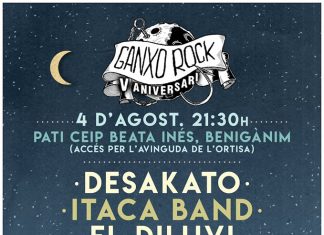 Ganxo Rock 2018 | Cartel, grupos, entradas, abonos, horarios y más