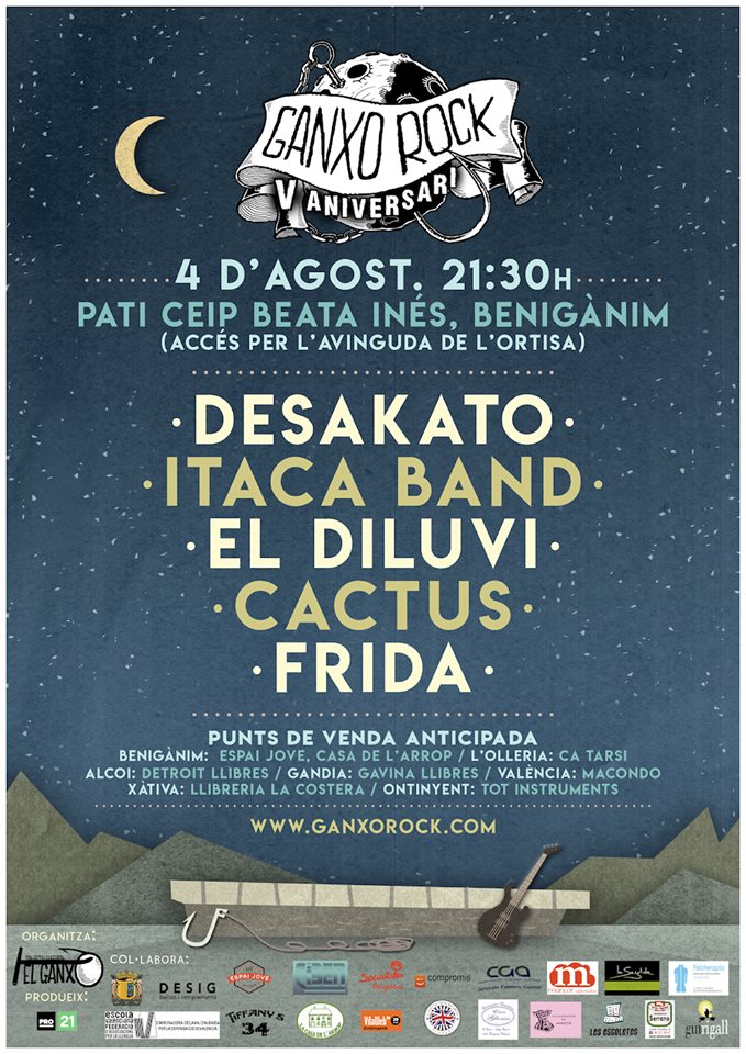 Ganxo Rock Ganxo Rock 2018 | Cartel, grupos, entradas, abonos, horarios y más