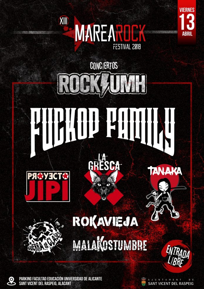 Marearock Marearock Festival 2018 anuncia un segundo día de conciertos gratuitos