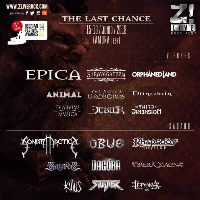 Z Live Rock Fest Z! Live Rock Fest 2018 | Cartel, grupos, entradas, abonos, horarios y más