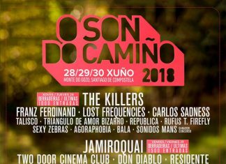O Son Do Camiño 2018 | Cartel, grupos, entradas, abonos, horarios y más