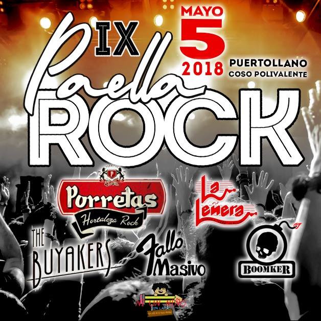 Paella Rock Paella Rock 2018 | Cartel, grupos, entradas, abonos, horarios y más