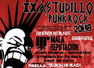 Astudillo Punk Rock 2018 | Cartel, grupos, entradas, abonos, horarios y más