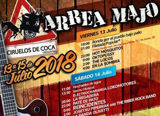 Arrea Majo Festival 2018 | Cartel, grupos, entradas, abonos, horarios y más