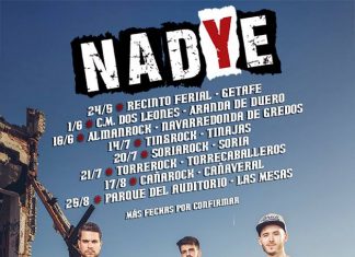 Próximos conciertos de Nadye por la península
