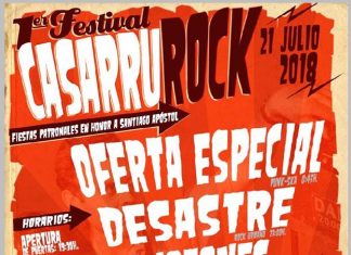 Casarrurock 2018 | Cartel, grupos, entradas, horarios y más