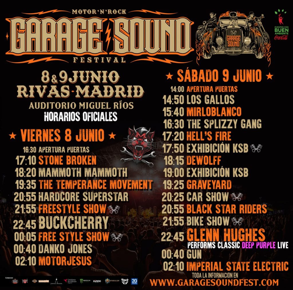 Garage Sound Fest 2018 | Cartel, grupos, entradas, abonos, horarios y más
