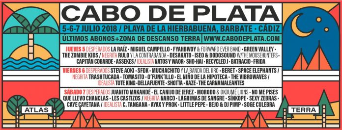 Cabo de Plata Festival Cabo de Plata 2018 | Cartel, grupos, entradas, abonos, horarios y más