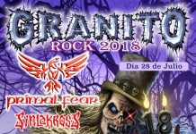 Festival Granito Rock 2018 | Cartel, grupos, entradas, abonos, horarios y más Primal Fear en Barcelona, Madrid y Bilbao en octubre de 2018