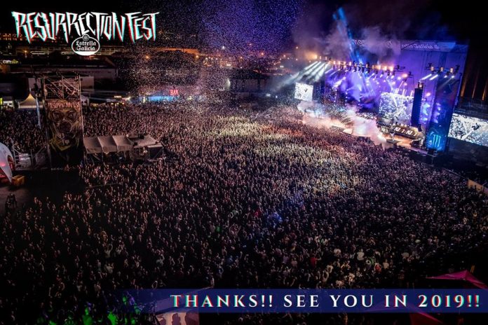Resurrection Fest Más de 80.000 personas acudieron al Resurrection Fest 2018 colgando el cartel de entradas agotadas