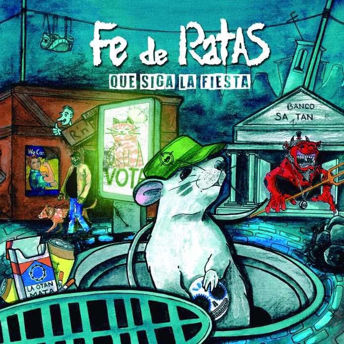 Fe de Ratas Que Siga La Fiesta será el título del próximo disco de Fe De Ratas