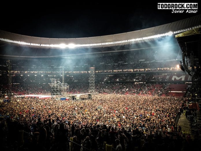 Iron Maiden en Madrid. Foto: Javier Aznar