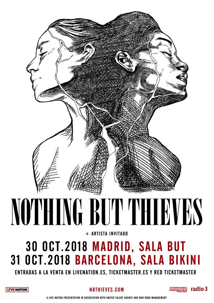nothing but thieves Nothing But Thieves en Madrid y Barcelona en octubre
