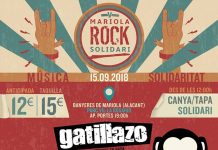 Horarios de actuaciones del festival Mariola Rock Solidari de Banyeres de Mariola, Alicante