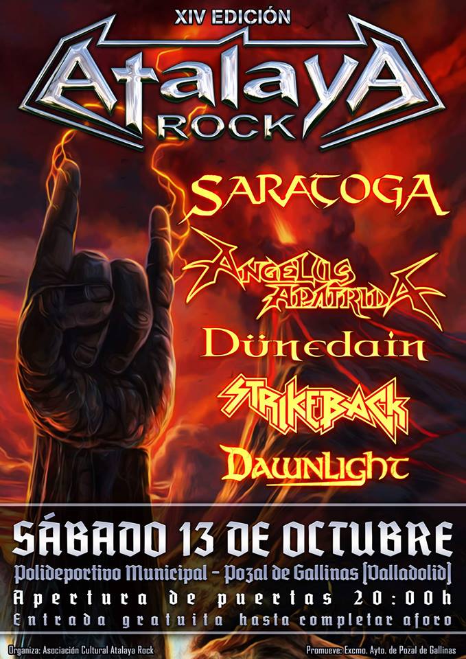 Atalaya Rock Atalaya Rock 2018 | Cartel, grupos, entradas, abonos, horarios y más