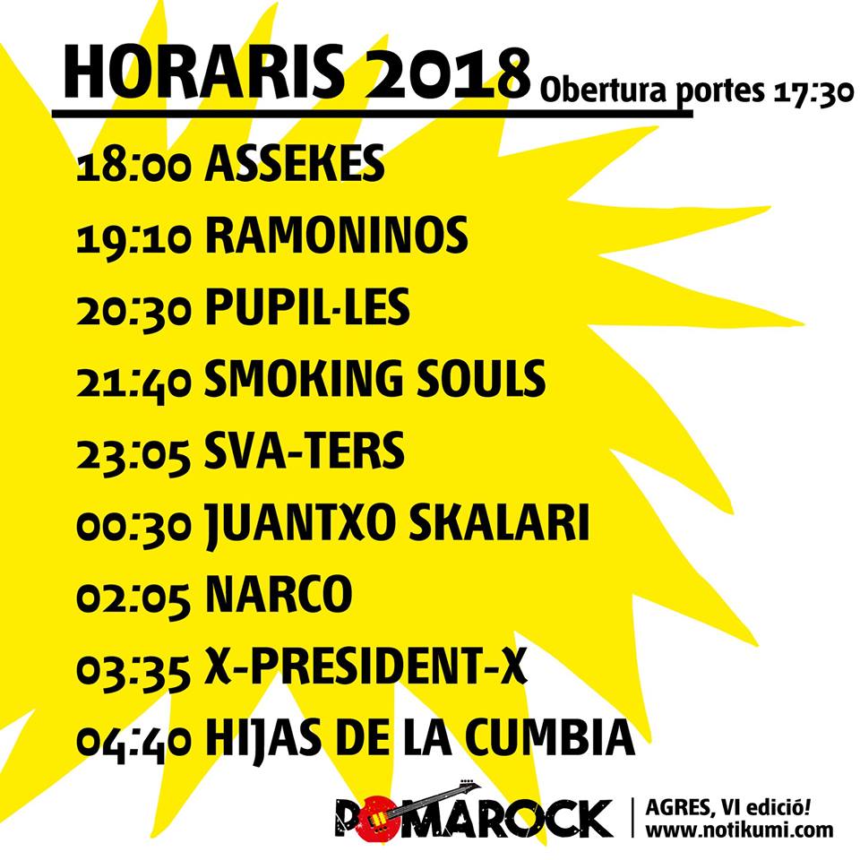 Poma Rock 2018 | Cartel, grupos, entradas, abonos, horarios y más Poma Rock 2018 | Cartel, grupos, entradas, abonos, horarios y más
