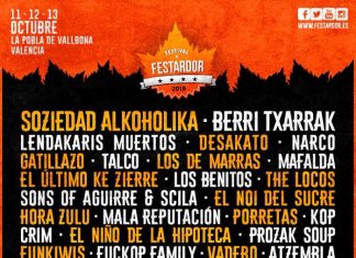 Revelado el cartel definitivo del Festardor 2018