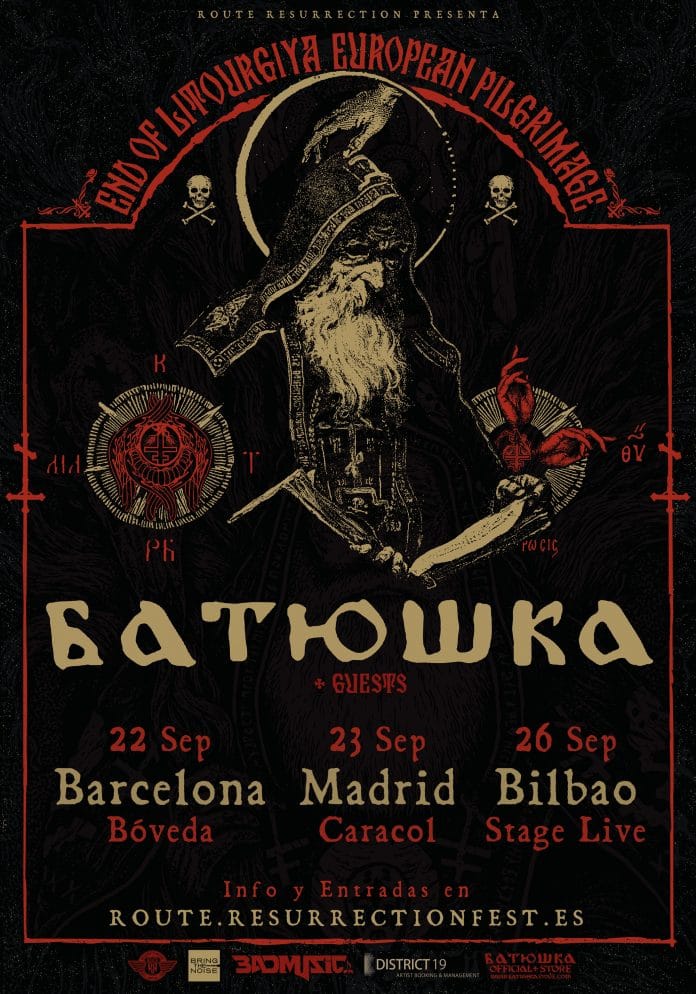 Batushka Todos los detalles de los conciertos de Batushka en Barcelona, Madrid y Bilbao