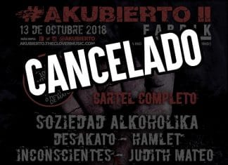 Se cancela festival Akubierto 2 que se iba a celebrar en Madrid