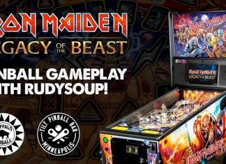 Así es el pinball de Iron Maiden Legacy Of The Beast