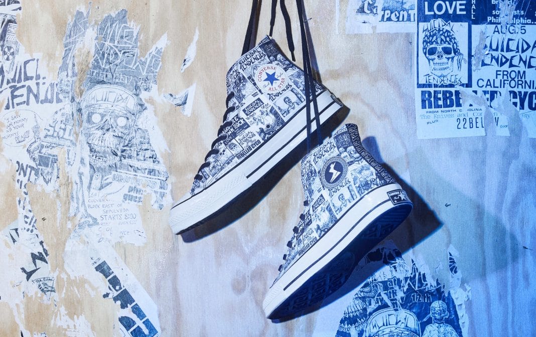 Así lucen las nuevas Converse Chuck de Suicidal Tendencies