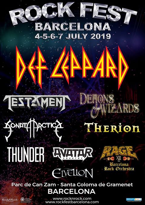 Rock Fest 2019 Rock Fest 2019: Cabeza de cartel y primeros grupos desvelados