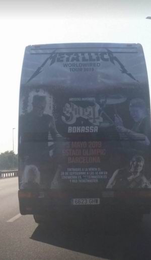 Metallica y Ghost tocarán en Barcelona en 2019 Metallica y Ghost tocarán en Barcelona en 2019