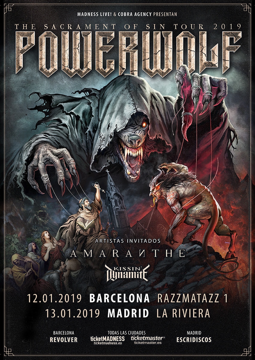 Powerwolf publican el concierto íntegro en el Summer Breeze 2018 Powerwolf publican el concierto íntegro en el Summer Breeze 2018