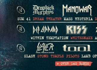 MANOWAR, KISS y TOOL encabezan el HELLFEST 2019