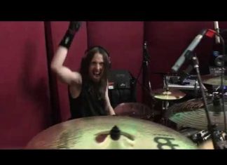 Mira a DIRK VERBEUREN de MEGADETH tocar la batería en este video