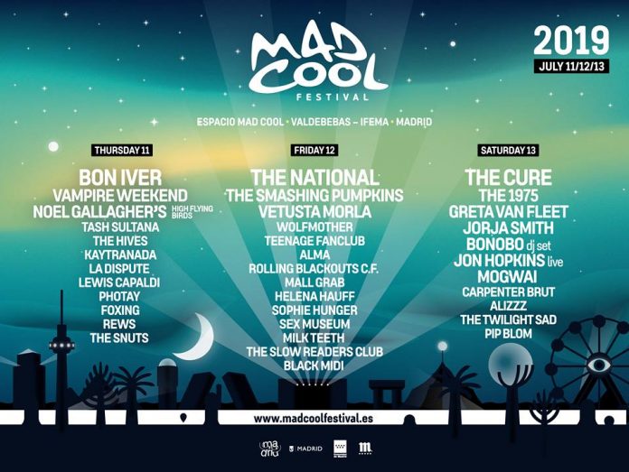 THIS TOWN ROCKS! Agenda de Conciertos - Página 25 Mad-cool-2019-cartel-dias-1-696x523