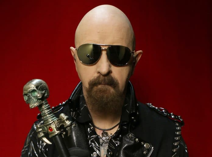 Rob Halford de Judas Priest. Foto: Mark Weiss