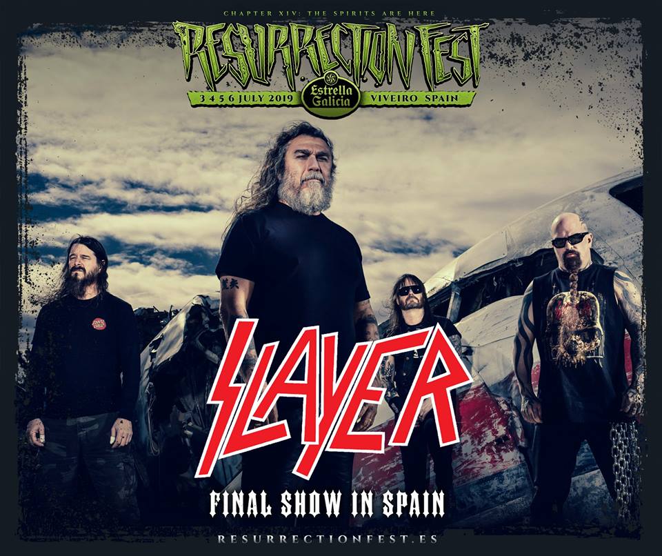 SLAYER tocarán en el RESURRECTION FEST 2019