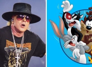 AXL ROSE canta una nueva canción en un episodio de LOONEY TUNES