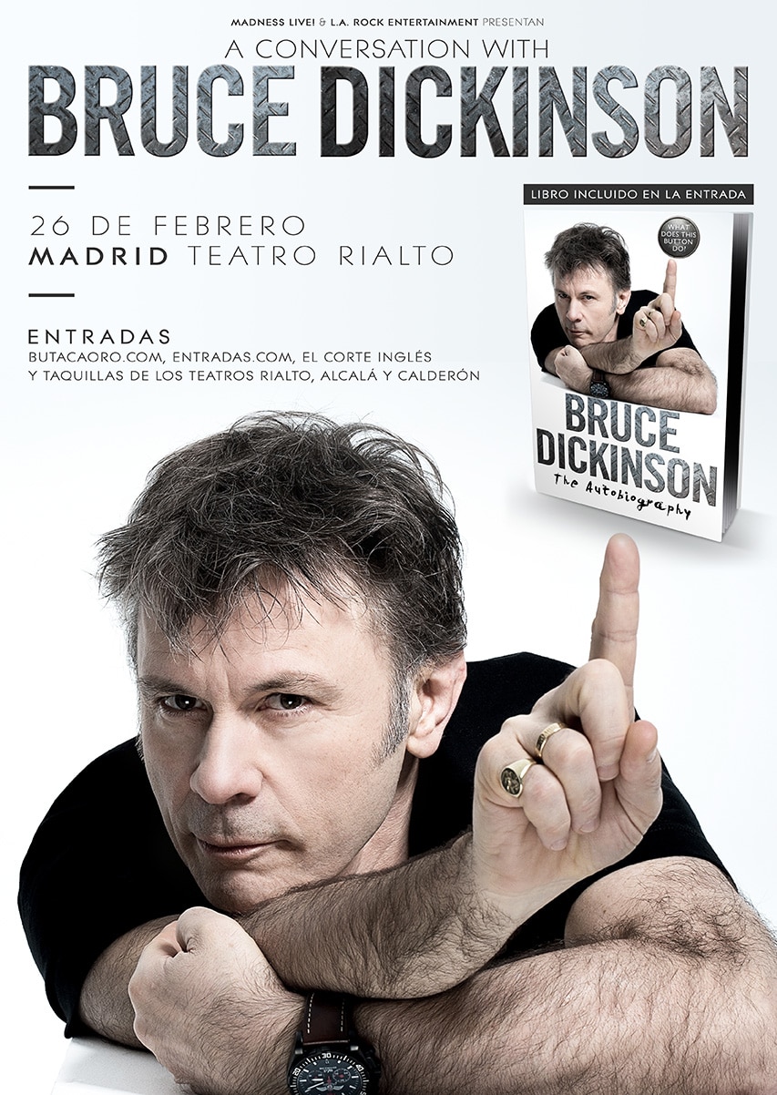 BRUCE DICKINSON de IRON MAIDEN canta "Revelations" a capela (Video) BRUCE DICKINSON de IRON MAIDEN canta "Revelations" a capela (Video)