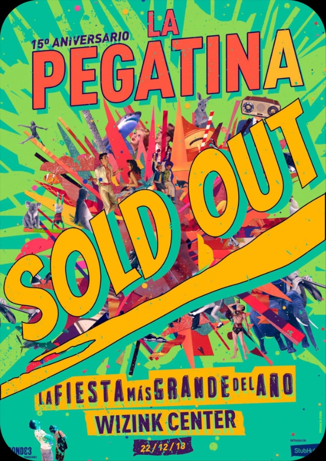 LA PEGATINA agota las entradas de su concierto fin de gira en Madrid LA PEGATINA agota las entradas de su concierto fin de gira en Madrid