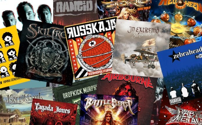 Canciones de rock y metal para fiestas