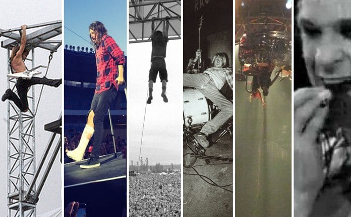 6 locuras en conciertos