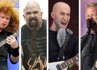 METALLICA, MEGADETH, SLAYER y ANTHRAX: Los cuatro grandes detrás de las cámaras (Video)