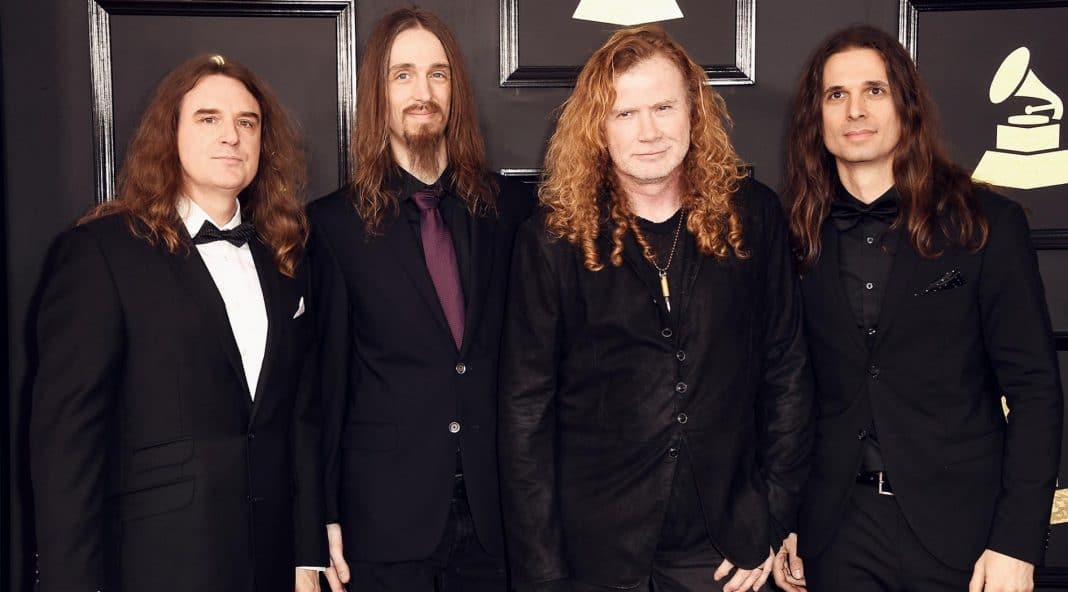 MEGADETH está peleando para que el Metal tenga su sitio en los GRAMMY MEGADETH está peleando para que el Metal tenga su sitio en los GRAMMY