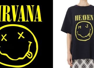 NIRVANA demanda a la marca MARC JACOBS por utilizar su diseño de cara sonriente