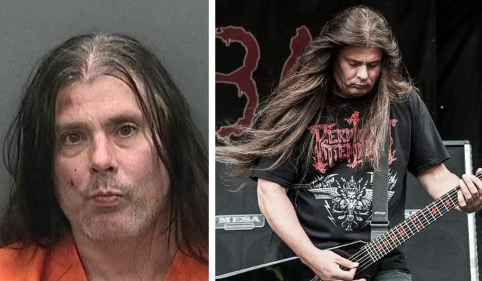 Patrick Detenido el guitarrista de CANNIBAL CORPSE por robo y agresión a un policía