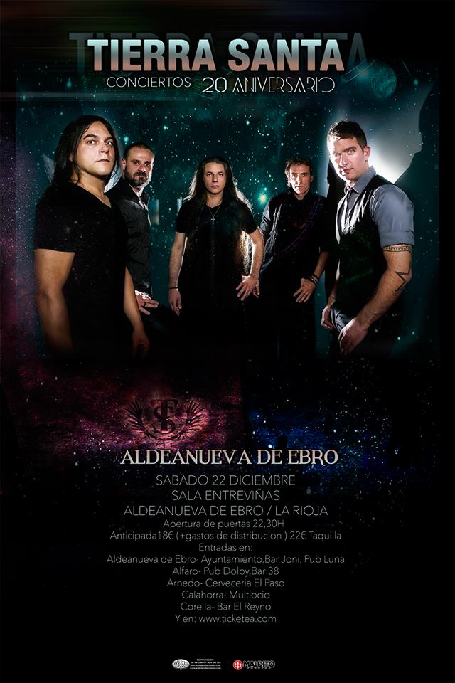 TIERRA SANTA celebrará su 20 aniversario en tres conciertos muy especiales