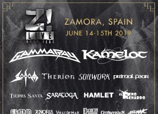 GAMMA RAY y KAMELOT encabezan el festival Z! LIVE ROCK 2019 de Zamora