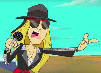 AXL ROSE estrena "Rock The Rock", su primer single en 10 años (Video)