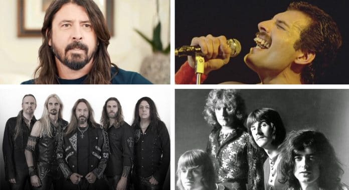 Dave Grohl, Freddie Mercury, Hammerfall y Led Zeppelin Curiosidades del Rock: FOO FIGHTERS, HAMMERFALL, LED ZEPPELIN y QUEEN